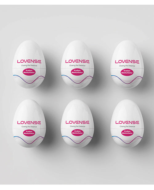 Lovense Kraken Egg 6-Pack - White by Lovense