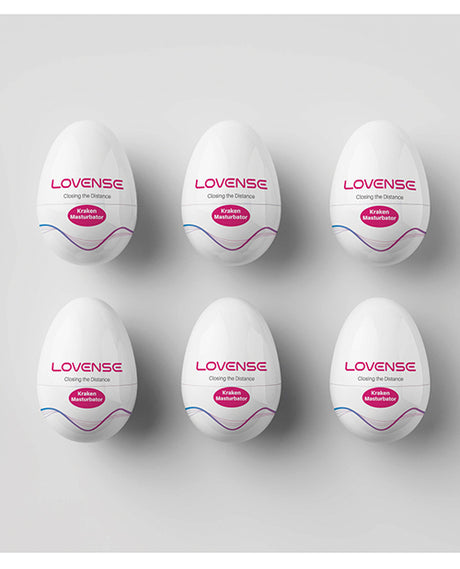 Lovense Kraken Egg 6-Pack - White by Lovense