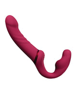 Lovense Lapis Vibrating Strapless Strap On - Pink by Lovense