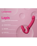 Lovense Lapis Vibrating Strapless Strap On - Pink by Lovense