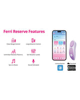 $=Lovense Ferri Reserve Panty Vibe Special Edition - Lavender by Lovense