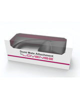 Lovense Domi Flexible Rechargeable Mini Wand Male Attachment - Black by Lovense