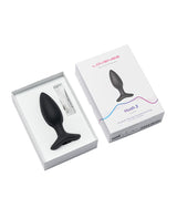 Lovense Hush 2 1.5" Butt Plug - Black by Lovense