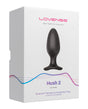 Lovense Hush 2 2.25" Butt Plug - Black by Lovense