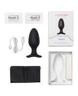 Lovense Hush 2 2.25" Butt Plug - Black by Lovense
