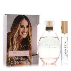 Lovely Eau De Parfum Spray + 1/2 oz Travel EDP Spray By Sarah Jessica Parker by Sarah Jessica Parker