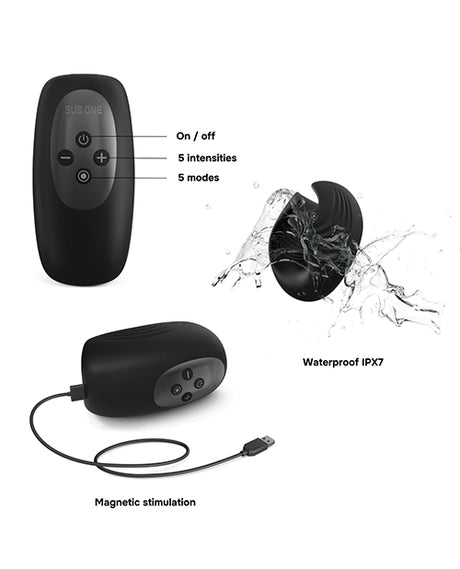 Manwan Sub.One Tapping Male Masturbator — Infinite Black