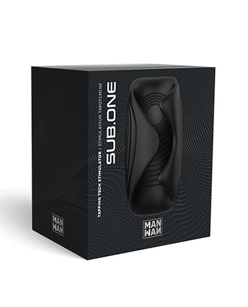Manwan Sub.One Tapping Male Masturbator — Infinite Black