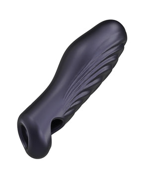 Manwan RYZER Penis Sleeve - Black Plum by Manwan