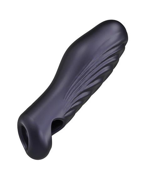 Manwan RYZER Penis Sleeve - Black Plum by Manwan
