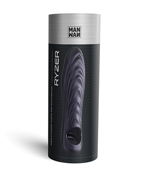 Manwan Ryzer Penis Sleeve — Black Plum