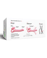 Strap-on-Me Semi-Realistic Bendable Strap-on - Pink by Strap-On-Me