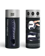 Man Wand RYZER Max Penis Sleeve - Black Plum by Manwan