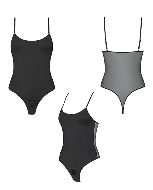 Strap-On-Me Signature Body Harness — Black, XS