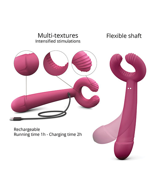 Love to Love Please Me Multi-Play Vibrator - Plum Star by Love to Love