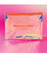 Love to Love Born to Shine Pouch — Vivid Orange