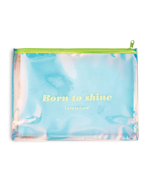 Love to Love Born to Shine Pouch - Acid Yellow by Love to Love