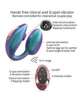 Love to Love Wonderlover Dual Stimulator - Iridescent Turquoise by Love to Love