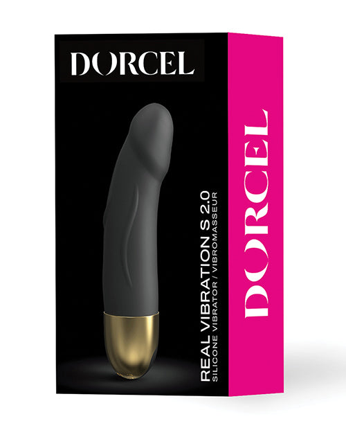 Dorcel Real Vibration S 6" Rechargeable Vibrator 2.0 - Gold by Dorcel