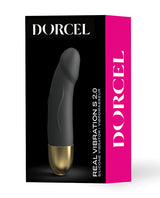 Dorcel Real Vibration S 6" Rechargeable Vibrator 2.0 - Gold by Dorcel