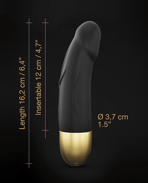 Dorcel Real Vibration S 6" Rechargeable Vibrator 2.0 - Gold by Dorcel