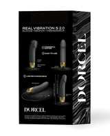 Dorcel Real Vibration S 6" Rechargeable Vibrator 2.0 - Gold by Dorcel