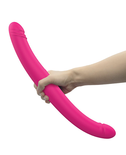 Dorcel Orgasmic Double Do 16.5" Thrusting Dong - Pink by Dorcel