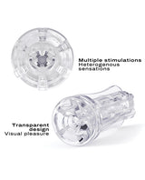 Dorcel Deep Blow Multi Sensation Sleeve - Clear by Dorcel