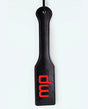 Lust PU Leather MP Paddle - Black by Lust