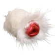 Snow She-Wolf Silicone Stroker — White Faux-Fur Cover by XR Brands - CC-AH617