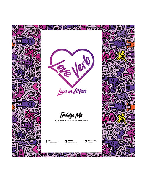Love Verb Indulge Me Copper-Infused Dual Use Wand - Lilac by Love Verb