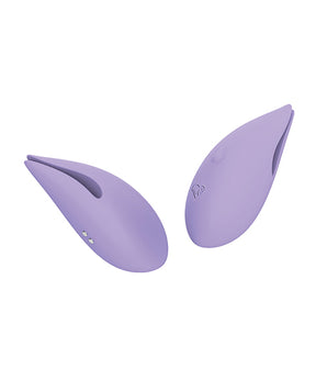 Love Verb Kiss Me Copper-Infused Clit Tickler - Lilac by Love Verb