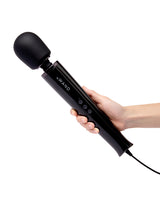 Le Wand Powerful Plug-In Vibrating Massager - Black by Le Wand