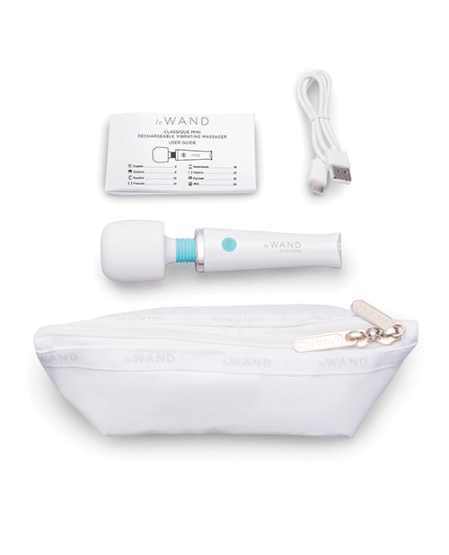 Le Wand Classique Mini Wand Massager — Rechargeable Travel Mini