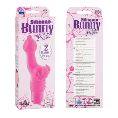 Silicone Bunny Kiss - Pink by CalExotics