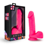 Blush Ruse Big Poppa Realistic Dildo — 6.6 in Insertable, Hot Pink - BL-86700