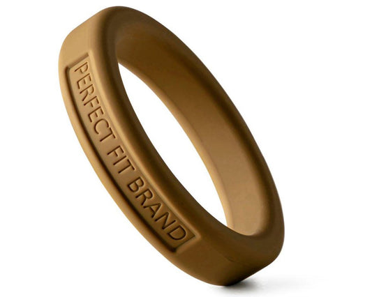 Perfect Fit Hefty Ring 1.75in (44mm) Silicone Stretch Ring — Gold - PF-UB-132