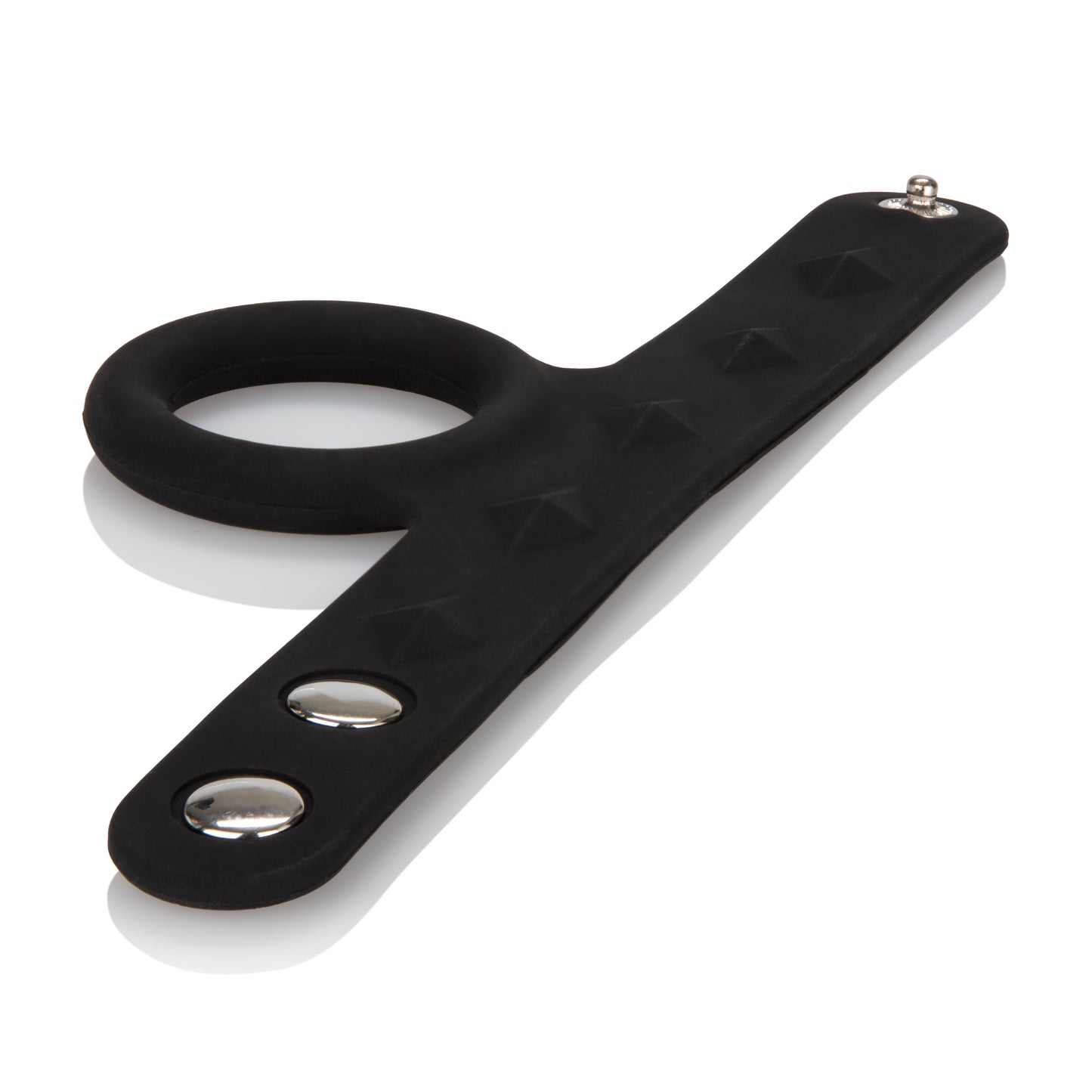Silicone Tri-Snap Scrotum Support Ring - Medium by CalExotics
