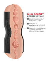 Pipedream Tight Grip Dual-Density Squeezable Stroker - PDRD283-23