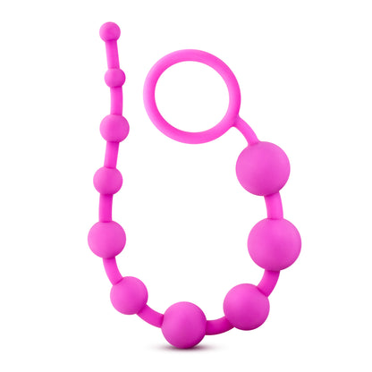 Luxe Silicone 10 Beads - Fuchsia by Blush