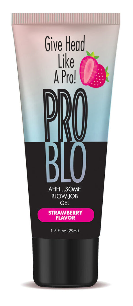 Little Genie Ahh...some Blow-Job Gel, Strawberry — 1.5 fl oz - LG-BT512