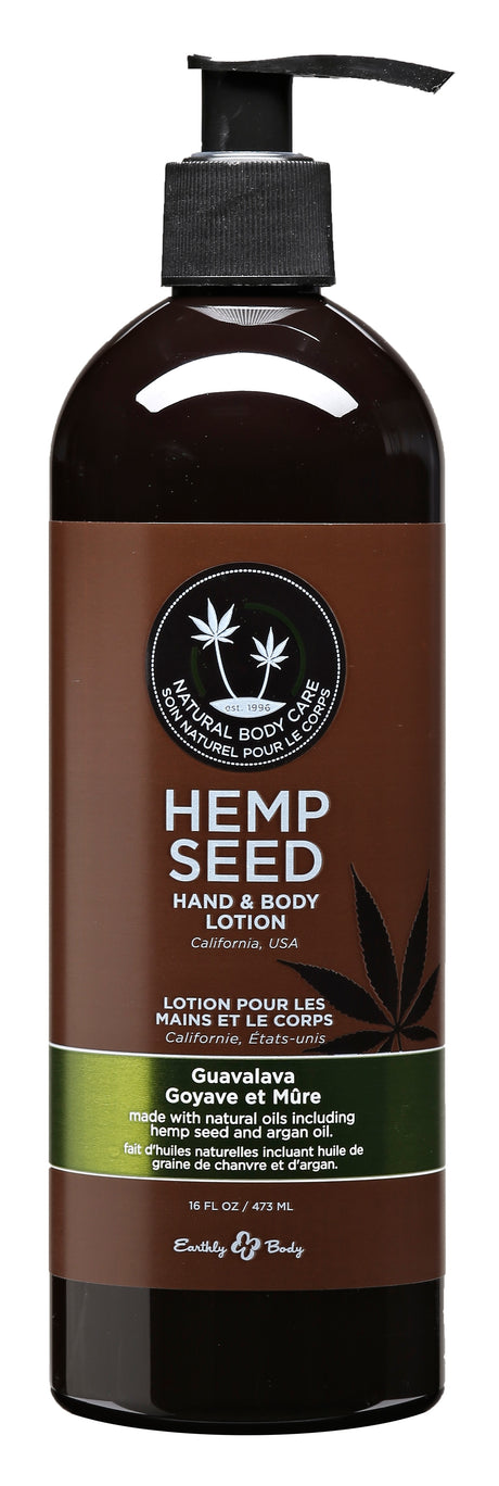 Hemp Seed Hand and Body Lotion - 16 Fl. Oz. - Guavalava