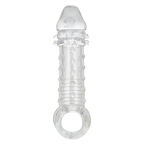 CalExotics Ultimate Stud Extender — Clear Penis Sleeve (+2") - SE1625402