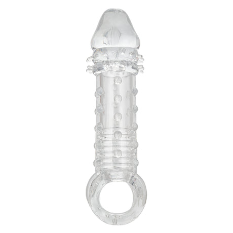 CalExotics Ultimate Stud Extender — Clear Penis Sleeve (+2") - SE1625402