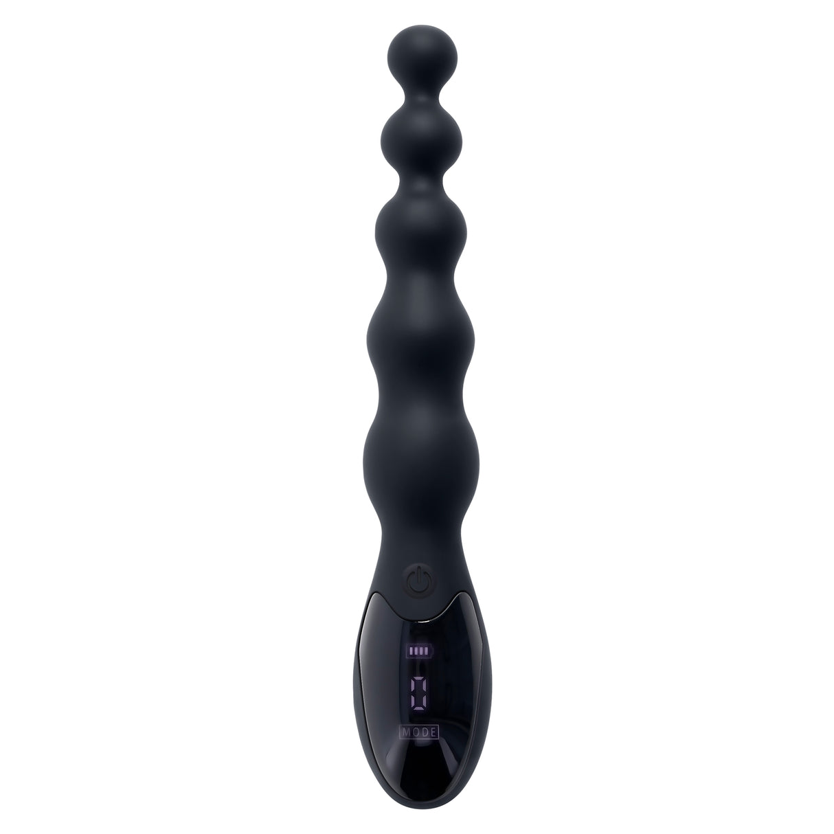 Evolved Novelties Backdoor Baton Anal Vibrator, Black 9.5in - ZE-RS-5155-2
