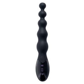 Evolved Novelties Backdoor Baton Anal Vibrator, Black 9.5in - ZE-RS-5155-2