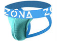 Zona Mens Underwear Aqua Vibrant Jockstrap — Large - HS010A-L