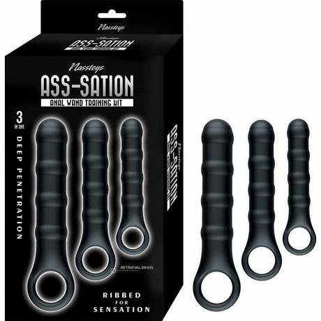 Asssation Anal Wand Training Kit - Black