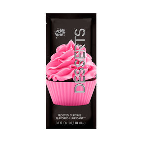 Wet Desserts Frosted Cupcake Flavored Lubricant, 10 mL - WT400