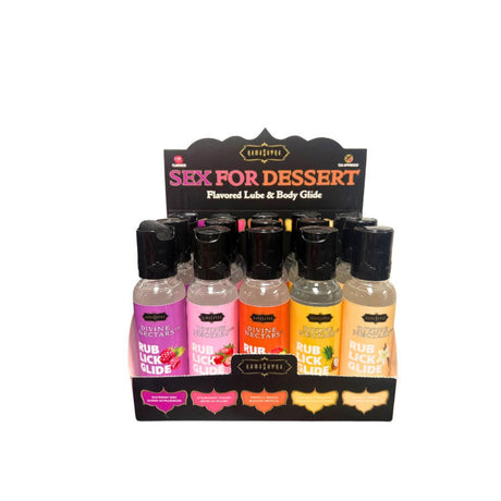 Kama Sutra Divine Nectars Flavored Lube Prepack — 5 x 2 fl oz - KS12103